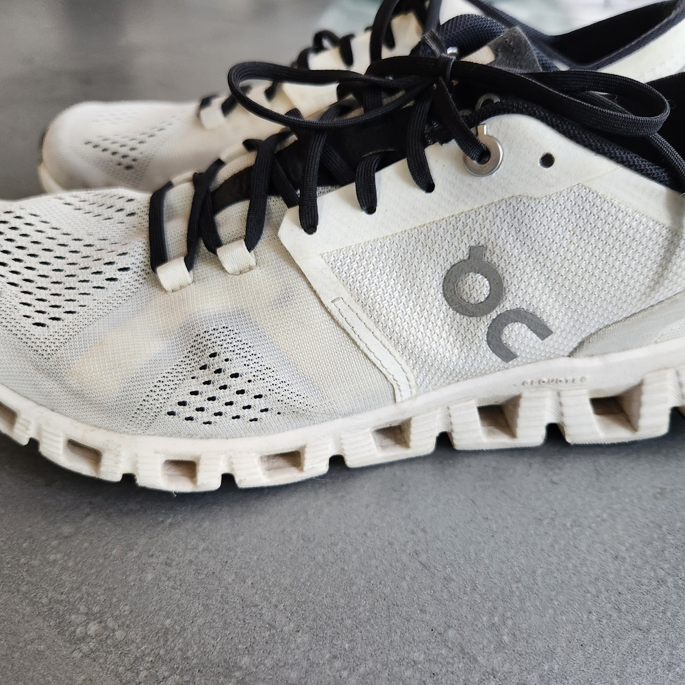On Running White Athletic Shoes